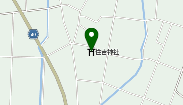 住吉神社の地図画像