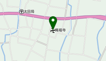 萬福寺の地図画像