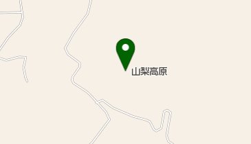 山梨高原の地図画像