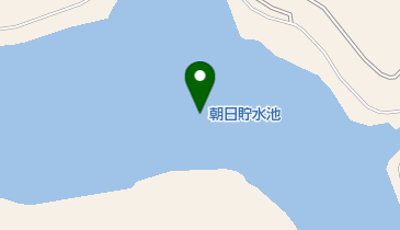 朝日貯水池の地図画像
