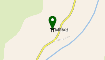 神明神社の地図画像