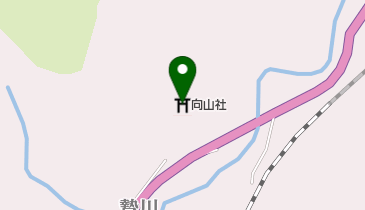 向山社の地図画像