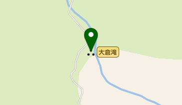 大倉滝の地図画像