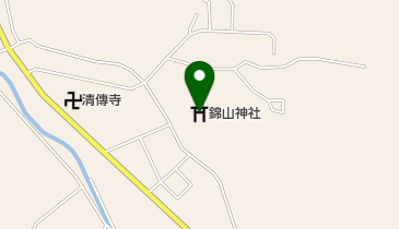 錦山神社の地図画像