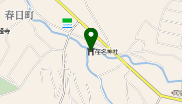 荏名神社の地図画像
