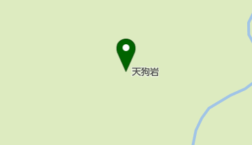 天狗岩の地図画像