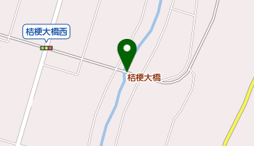 桔梗大橋の地図画像