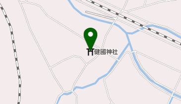 健國神社の地図画像