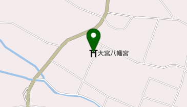 大宮八幡宮の地図画像