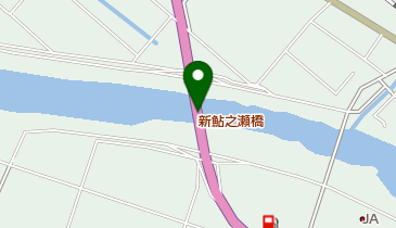 新鮎之瀬橋の地図画像