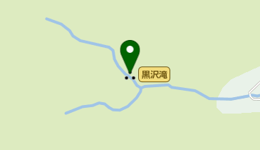 黒沢滝の地図画像