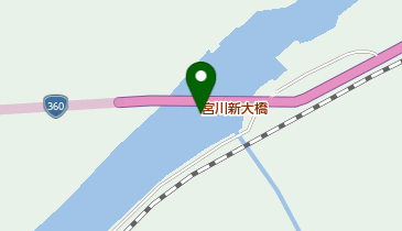 宮川新大橋の地図画像