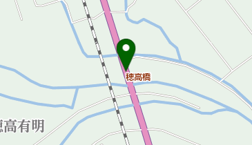 穂高橋の地図画像