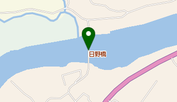 日野橋の地図画像