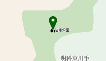 岩州公園の地図画像
