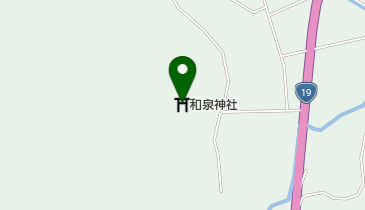 和泉神社の地図画像