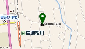 緑町防災公園の地図画像