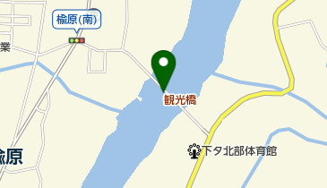 観光橋の地図画像