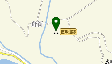 直坂遺跡の地図画像