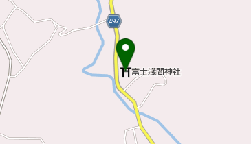 富士淺間神社の地図画像