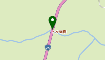 ハケ嶺橋の地図画像