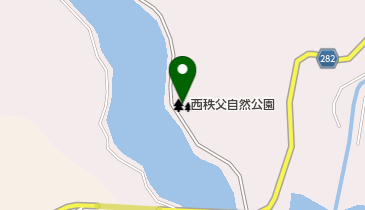 西秩父自然公園の地図画像