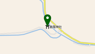 倉尾神社の地図画像