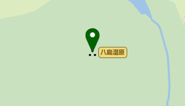 八島湿原の地図画像