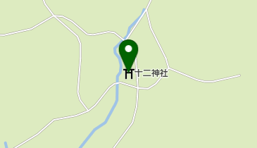 十二神社の地図画像