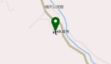 永昌寺の地図画像