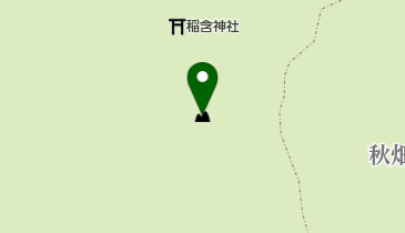 稲含山の地図画像