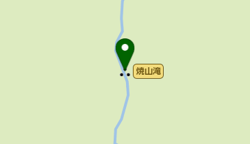 焼山滝の地図画像