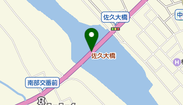 佐久大橋の地図画像