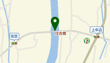 住吉橋の地図画像
