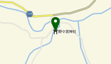 野々宮神社の地図画像