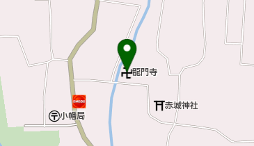 龍門寺の地図画像