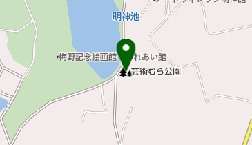 芸術むら公園の地図画像