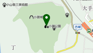 小諸公園の地図画像