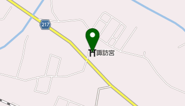 諏訪宮の地図画像