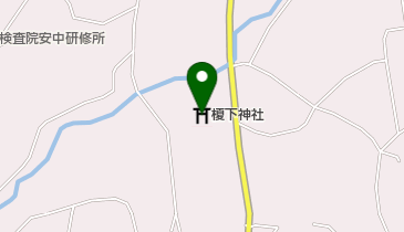 榎下神社の地図画像
