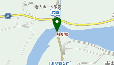 多胡橋の地図画像