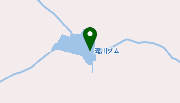 滝川ダムの地図画像