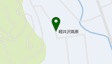 軽井沢高原の地図画像