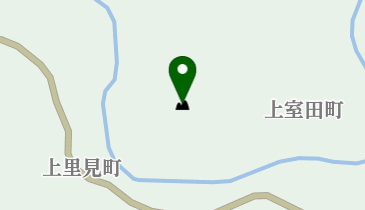 湯殿山の地図画像