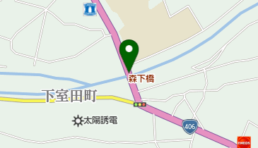 森下橋の地図画像