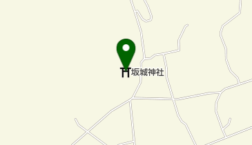 坂城神社の地図画像