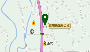 真田氏発祥の郷の地図画像