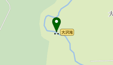 大沢滝の地図画像