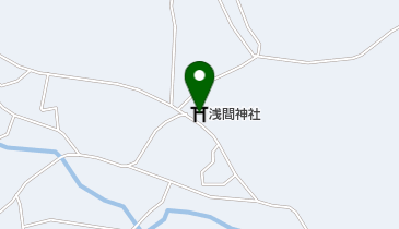 浅間神社の地図画像