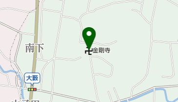 金剛寺の地図画像